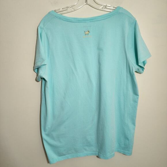 Teddy the Dog Feel the learn teachers graphic vneck short sleeve tshirt woman 16 - Picture 3 of 7